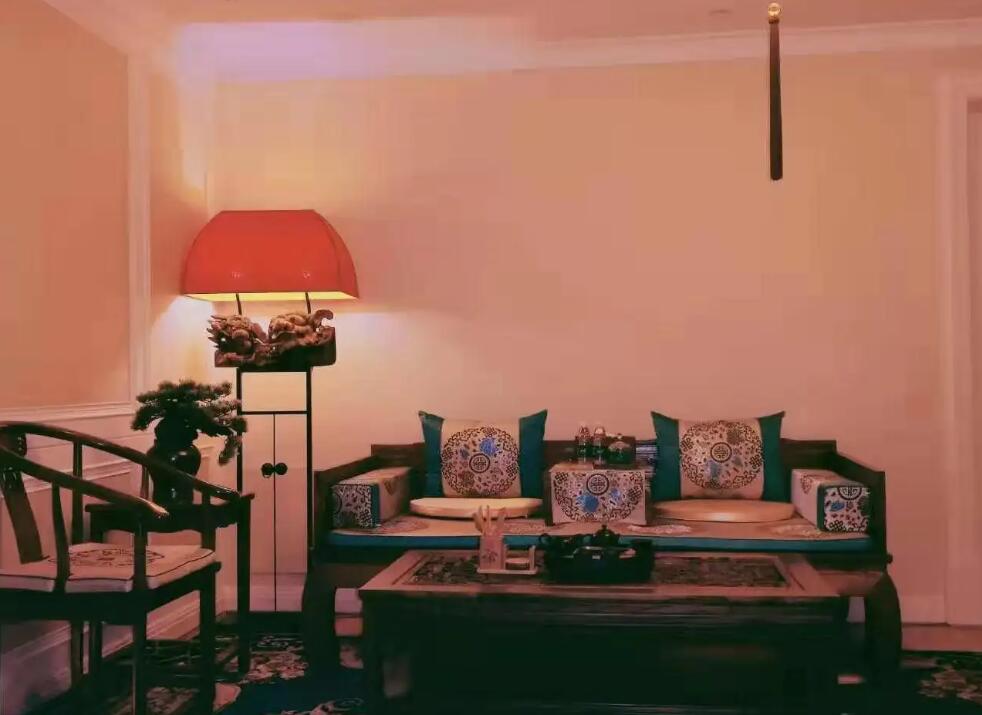 青岛李沧会所茶馆环境一角